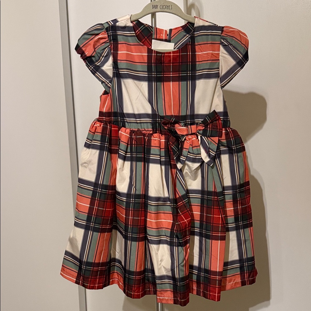 H&M Kids Dress in Red and Blue Plaid